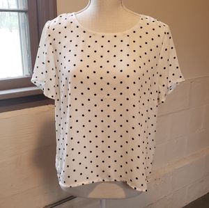 Forever 21 polka dot tee shirt